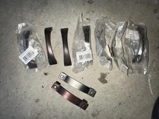 7-"Hardware Resources" Decorative Cabinet Pull Handle 96mn 595-96DBAC Bronze +2