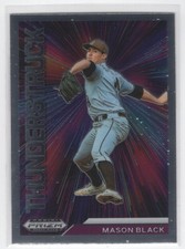 #T-MB 2021 Panini Prizm Draft Picks Thunderstruck Mason Black [