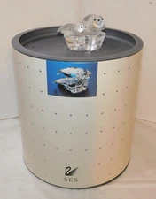Swarovski 1991 SCS Annual Edition Save Me Mom & Baby Seal The Seals #158872