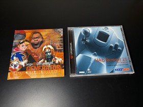 Sega Dreamcast White NTSC Game System In Box Near Mint