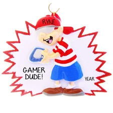 Game Boy Personalized Christmas Tree Ornament