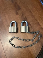 Lot of 2 Sargent & Greenleaf High Security Environmental Padlocks ~ No Key