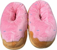 Teens Sprinkle Donut Plush Slip-On Slippers N...