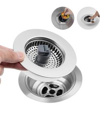 New Hibbent 3-in-1 kitchen sink strainer stopper