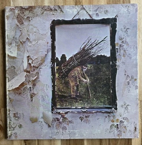 Led Zeppelin 🥇 IV 1971 1st Press Monarch Piros/Porky Cut Ex-Nm Vinyl