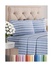 King Size 4 Piece Sheet Set - Comfy Breathable  Cooling Bed Sheets Set - Hot...