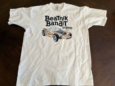 Camicia Vintage Ed Big Daddy Roth Uomo XL Bianca Beatnik Bandit Hot Rod Rat Fink anni 90