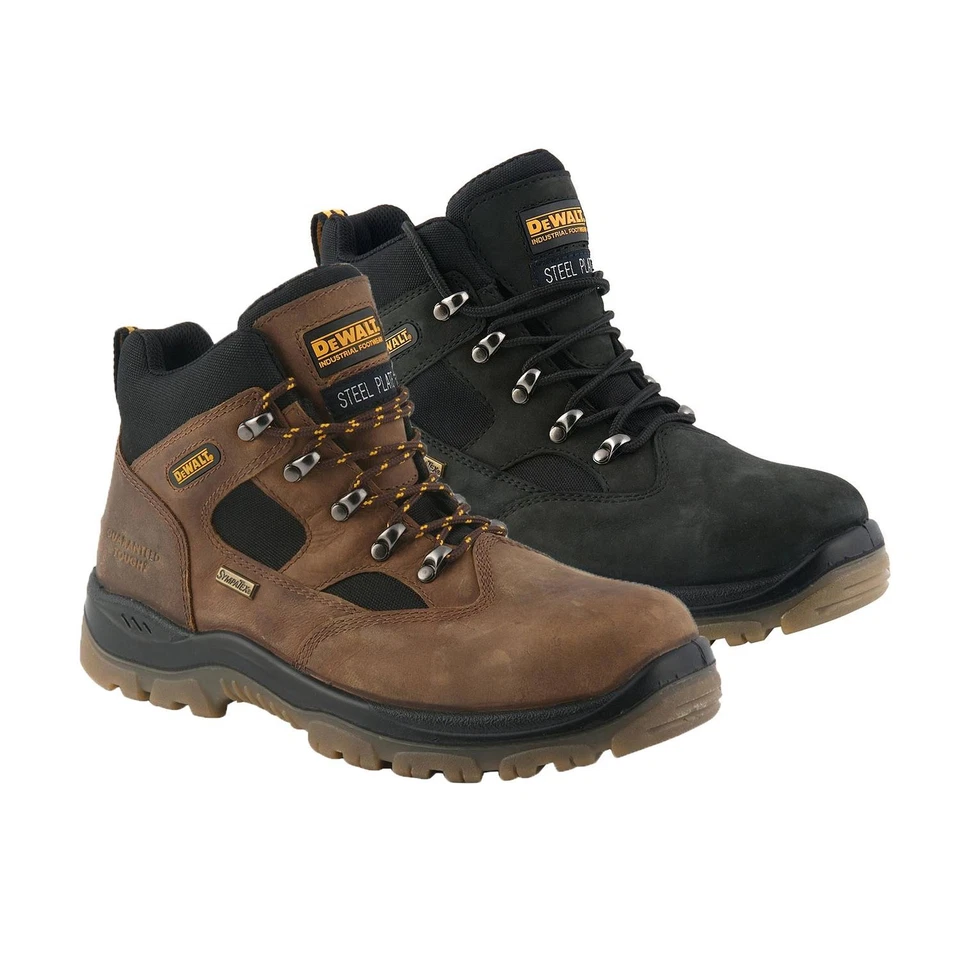 DEWALT Challenger Boot S3 SRC Nubuck Leather Waterproof Steel Toe Midsole Safety - Image 1 of 1