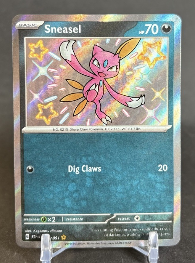 Sneasel SV: Paldean Fates 182/091 NM - Pokemon TCG