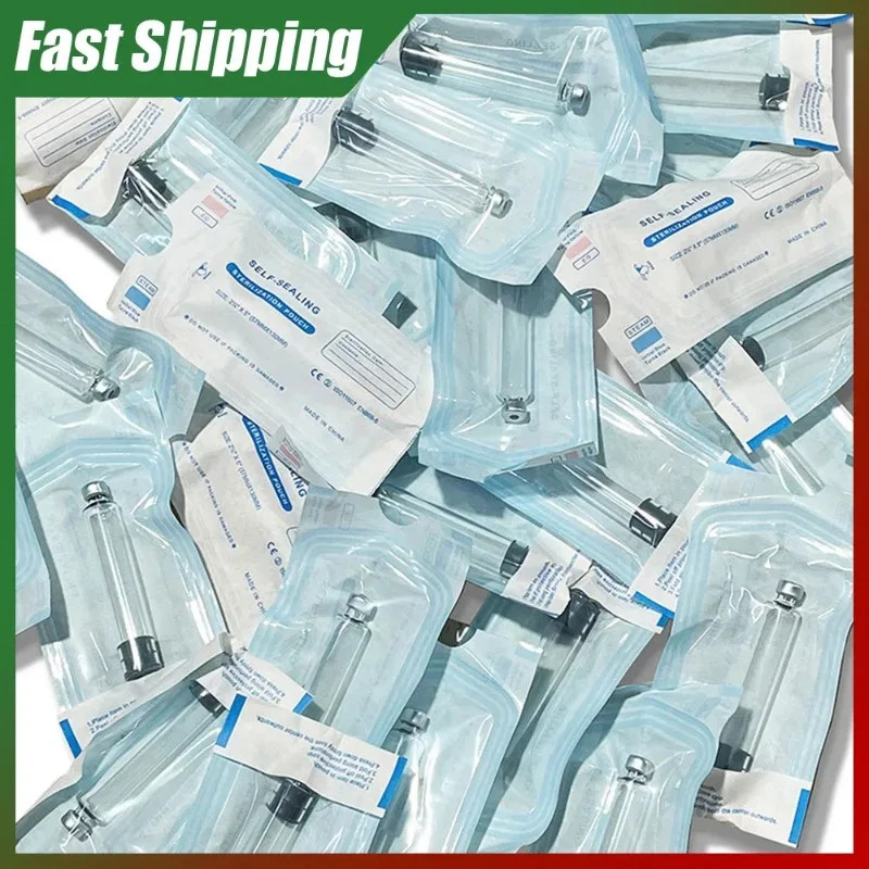 10-100pcs Sterile Peptide Pen 3mL Cartridges Cassette Glass Vial For V1 V2 Pens