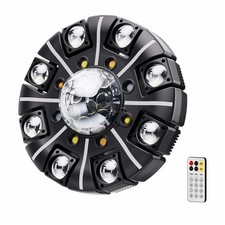 200W 8 Arms Bee Eye Stage Light LED Moving Head Beam Light Laser DJ Disco Party