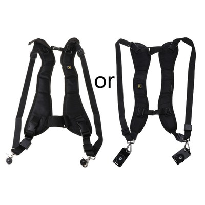 Digital Camera Strap DSLR Strap Double Shoulder Strap Photography Camera Strap