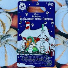 Disney Parks - Nightmare Before Christmas Jack Skellington With Elves LE  Pin