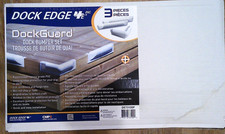 NEW Dock Edge Dock Bumper Set Marine Grade PVC Protectors - 3 Piece Set