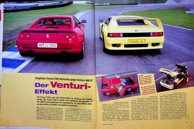 Sport Auto 03/1995 Venturi 400 GT mit 408PS besser als...?