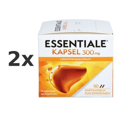 2x Essentiale Kapsel 300 mg Doppelpackung 90 St - PZN 18909165
