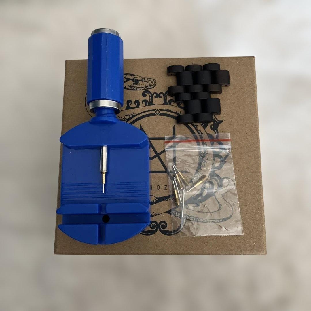 NOZ Tiger Eye 42mm Limited Made-to-Order Wristwatch Wooden Band Adjustible New image 3