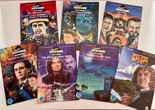 Lot of 7 DOCTOR WHO IN-VISION MAGAZINES Issues 97, 103-107, 109   FREE SHIPPING - Picture 2 of 16
