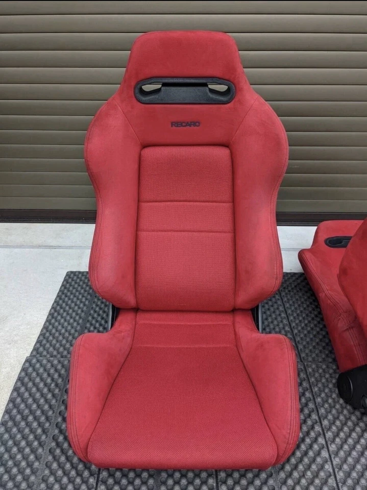 Recaro SR3 Seats Type R Oem Set with integra dc2 oem rails. - Image 4 of 4