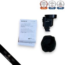 SONY ECM-M1 Camera Shotgun Microphone Varying Directivity ECMM1 Windshield Used