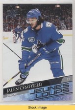 2020-21 Upper Deck Young Guns French Jalen Chatfield #452 READ gl1