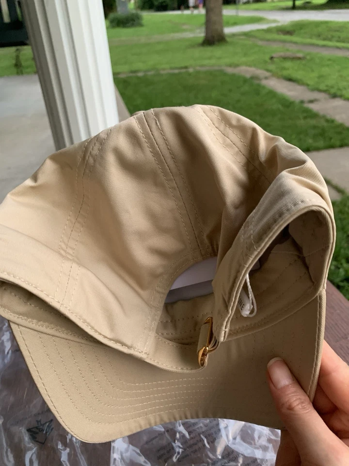 Gorra de béisbol Celine gorra hombres mujeres en algodón lavado vainilla talla M crema Foto 4 de 4