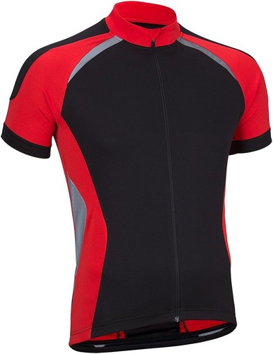 Avento Men 81BT Cycling Shirt, Red / Black, M - Picture 3 of 4