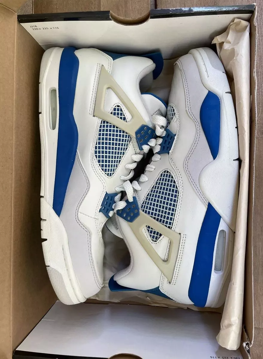 Jordan retro clearance 4 military blue
