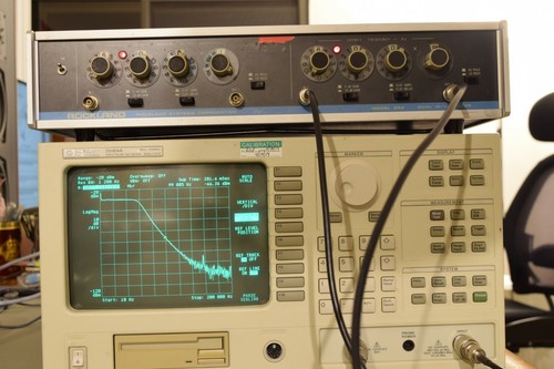 HP 3589A 10Hz to 150Mhz Spectrum Network Analyzer /w New battery Opt 1C2 1D5 1D6 - Bild 3 von 7