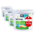 Chlortabs 200g langsam löslich 20 kg (4 x 5 kg) BAYZID Chlortabletten für Pool