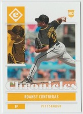 2022 Panini Chronicles #20 Roansy Contreras RC - Pittsburgh Pirates