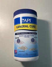 API General Cure 850 gram Jar Freshwater and Saltwater Fish Powder Medication