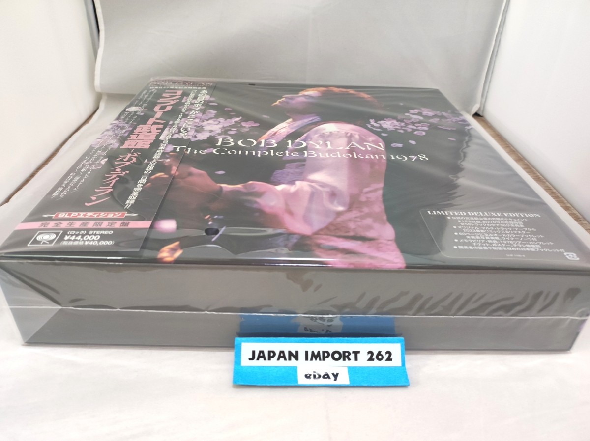 Bob Dylan The Complete Budokan 1978 8LP Box Set Japan Pre November