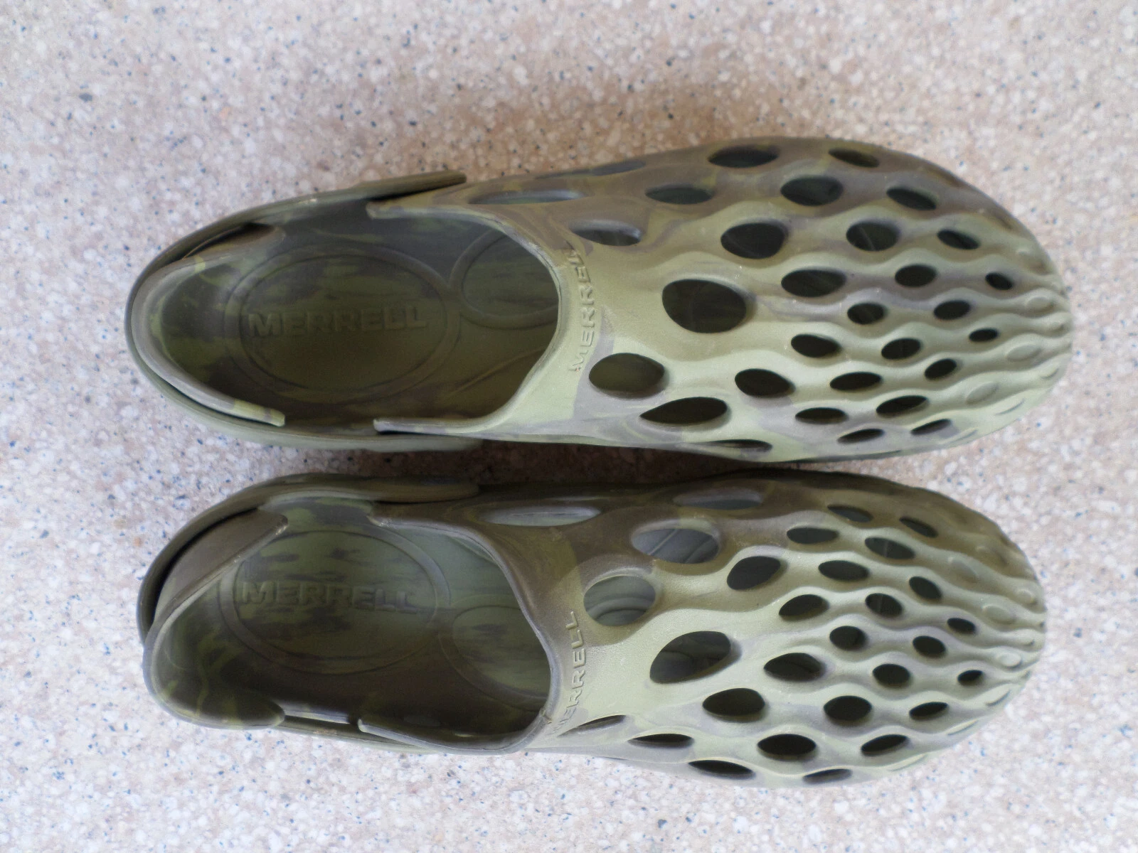 merrell hydro moc drift camo rubber shoes