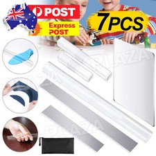 7Pcs/set Polymer Clay Craft Tools Acrylic Roller Rolling Pin Cutter Art DIY Tool