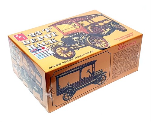 Maquette Ford T Depot Hack 1923 - AMT 1:25, Kit Plastique à Monter