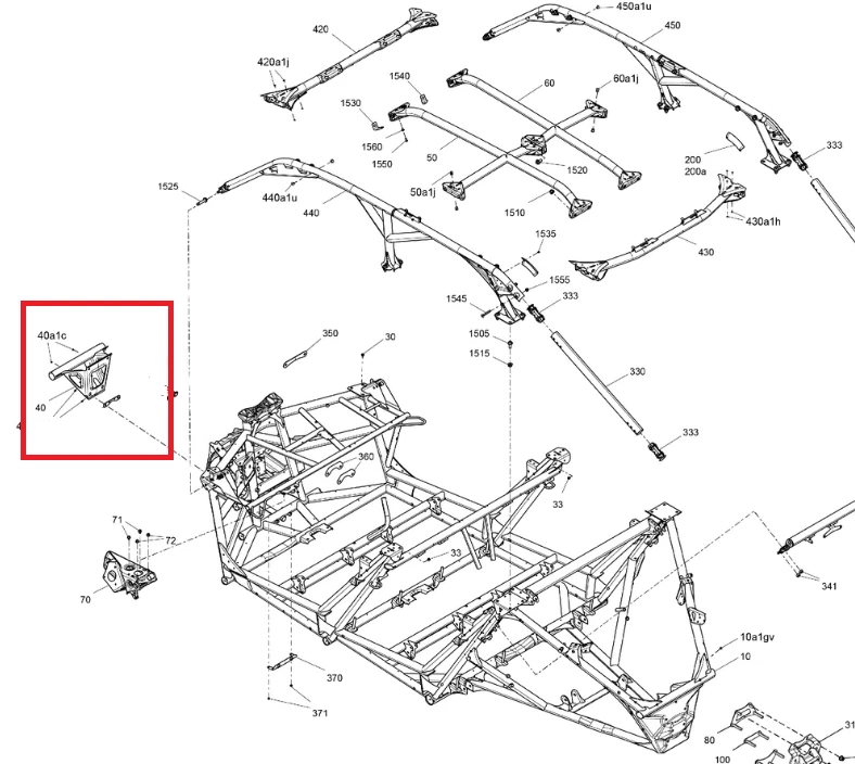CAN-AM MAVERICK X3 FRONT BUMPER ASSY 705210400 (SHOP) | eBay 