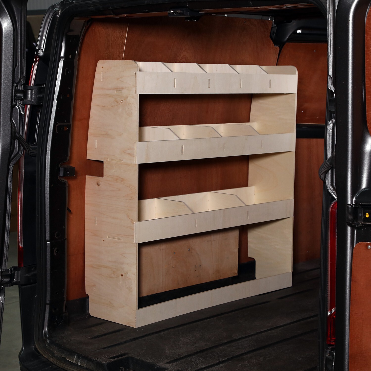 Ford Transit Custom L2 (LWB) 2012-23 Van Racking Shelving OS or NS Rear Van Rack