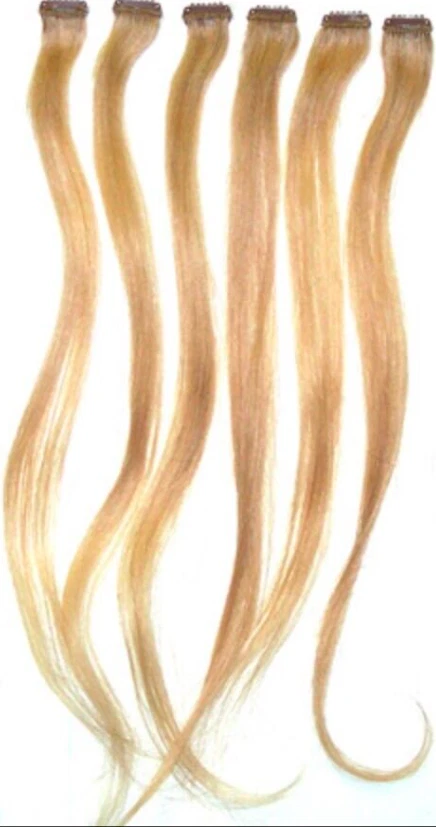 PINZA DE PELO FUSIÓN EN COLOR (TIRAS DESTACADAS (RESISTENTE AL CALOR) Foto 4 de 4