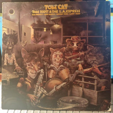 TOM SCOTT  THE L.A. EXPRESS TOM CAT/PE 34956/Vinyl,LP,Album  FAST,FREE SHIP  VG 