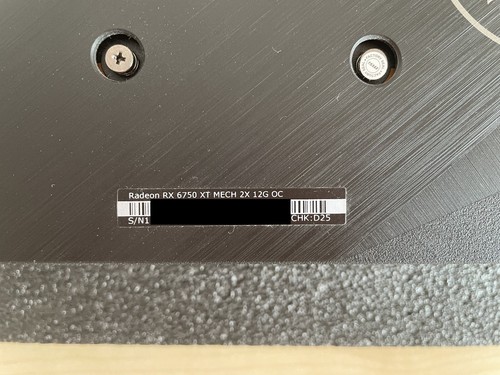 MSI AMD Radeon RX 6750 XT MECH 2X 12G OC Grafikkarte - Bild 5 von 5