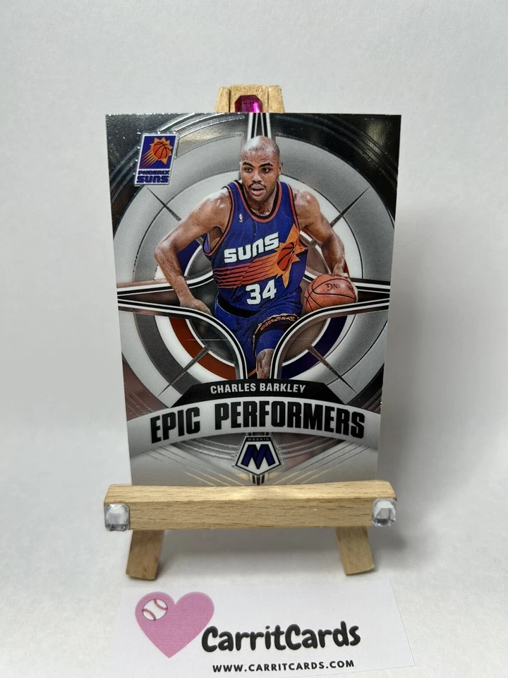 CHARLES BARKLEY 2021-22 Panini Mosaic Epic Performers #13 Phoenix Suns - Image 2 of 4