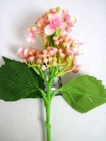 1 KunstblüTe Hortensie Rispenhortensie Rosa, Ca. 40 Cm GesamtläNge