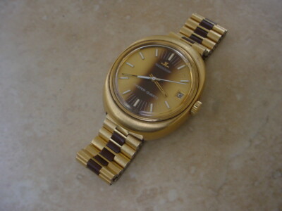 Jaeger LeCoultre Master Quartz, Cal. 352 ca. 1970s, Original Brac. Non Working.