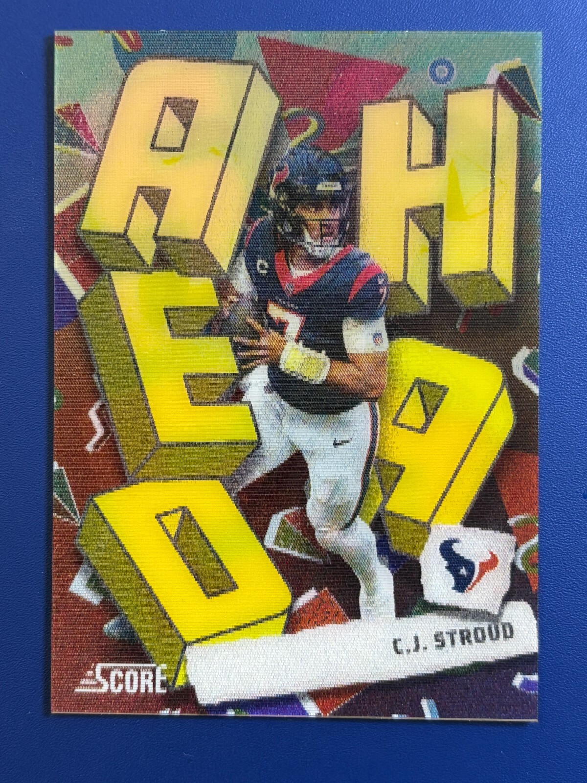 🏈 2024 Panini Score Football "Step Ahead" Insert #SA-CSD C.J. STROUD 🏈