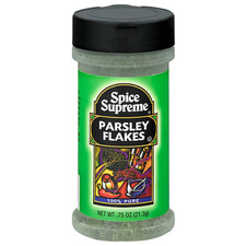 Spice Supreme PARSLEY FLAKES large size .75 oz factory sealed MADE IN USA #D35