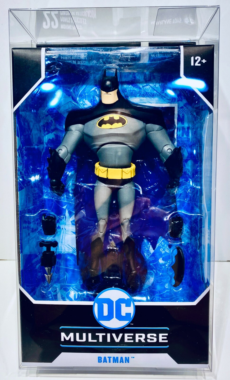 50 Box Protectors For Black / Blue Box DC Multiverse Action Figures  READ!   