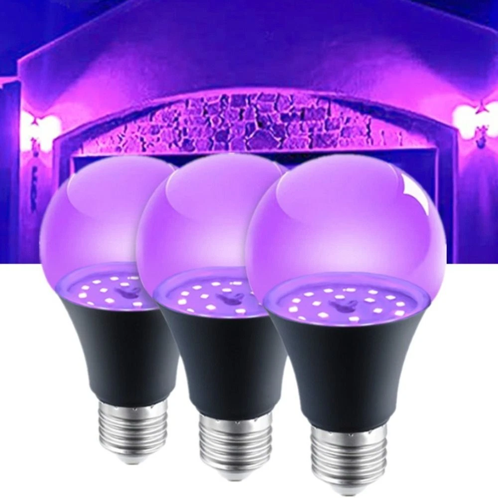 Purple incandescent cheap light bulbs
