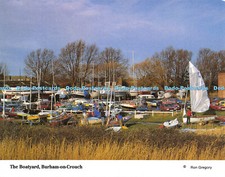 D023010 The Boatyard. Burham on Crouch. Ron Gregory. Chelmsford Hospice Service