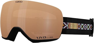 Giro Goggle LUSI Black Clash Brille OTG Vivid: Copper S2 + Infrared S1 Scheibe